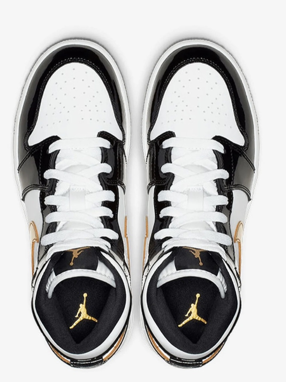 Jordan 1 Mid SE "Black Gold" Kids' Shoe size 12C